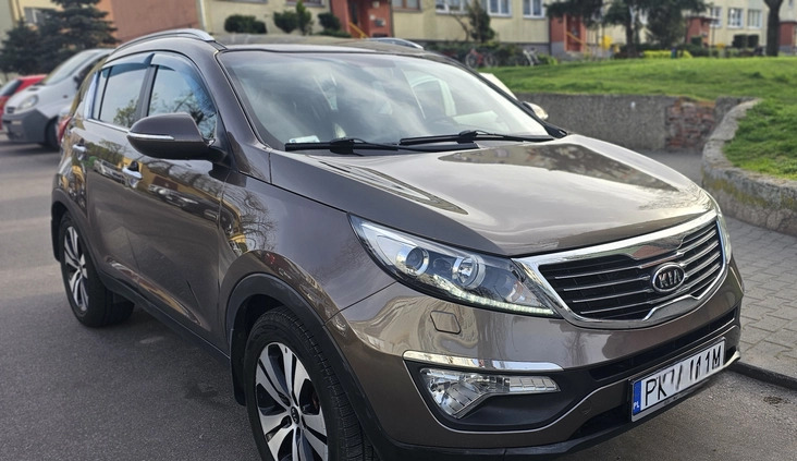 Kia Sportage cena 44500 przebieg: 202300, rok produkcji 2012 z Kalisz małe 106